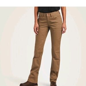 Ariat Women's Rebar Durastretch Doublefront Straight Leg Jeans Size 29 Long